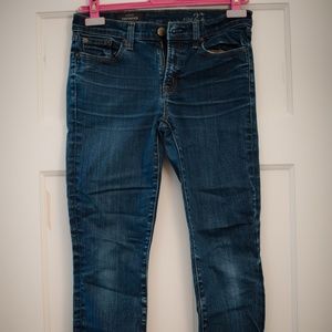 J.Crew toothpick jean size 27